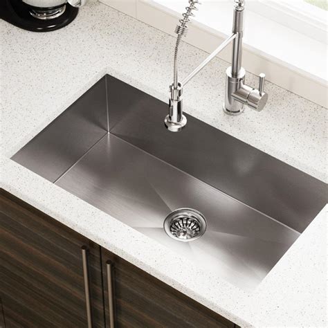 Enjoy the advantage of the high-end <strong>kitchen sink</strong> with modern design that are <strong>at home</strong> in any <strong>kitchen</strong>. . Stainless steel kitchen sinks at home depot